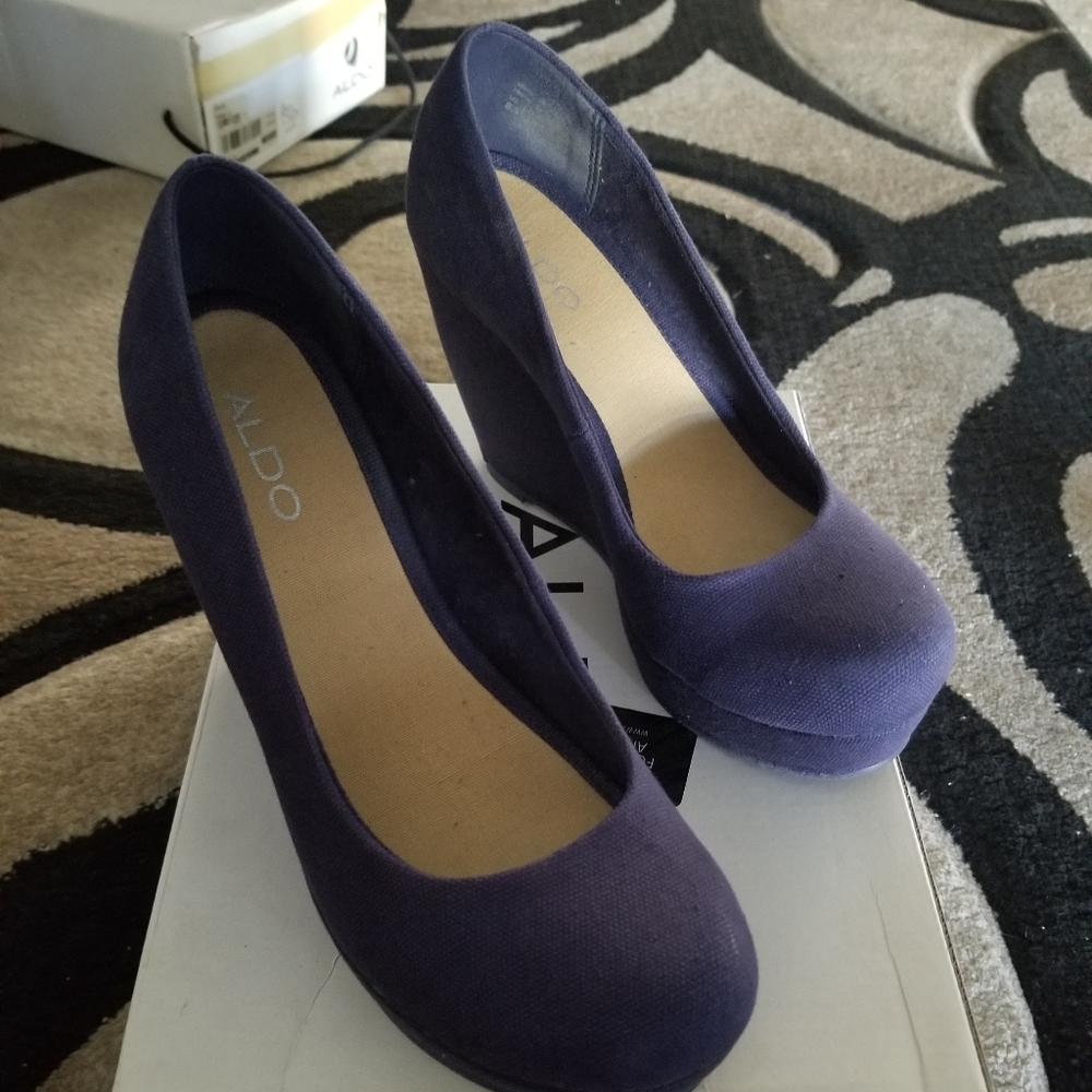 ALDO SIMA BLUE SZ 8